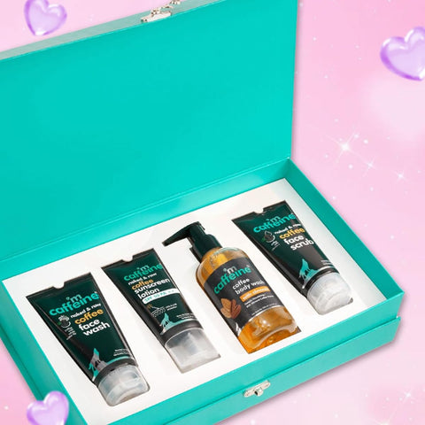 mCaffeine Coffee Moment Skin Care Gift Kit - Starter Kit with SPF 50 - Image 2