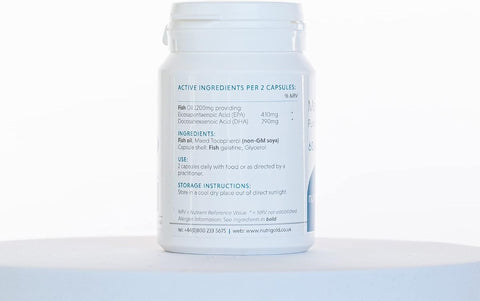Nutrigold Marine Fish Oil Softgels - High Potency Omega 3 - 60 Count - Image 3