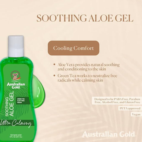 Australian Gold Soothing Aloe After Sun Gel 237Ml