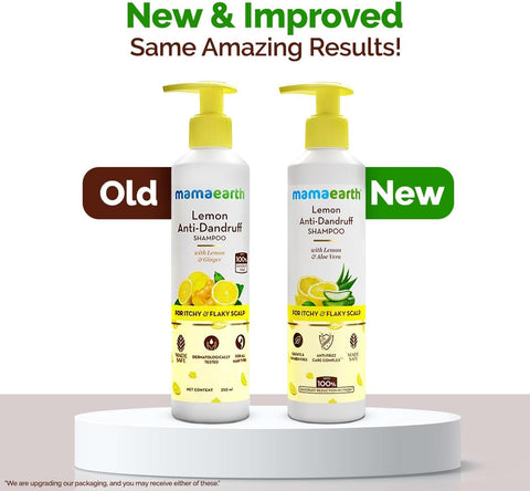 Mamaearth Lemon Anti-Dandruff Shampoo 250 ml