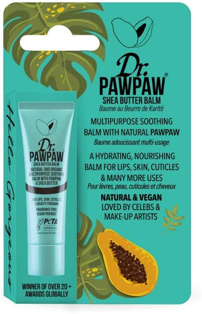Dr. Pawpaw Multi-Purpose Shea Butter Balm, Natural, 10ml