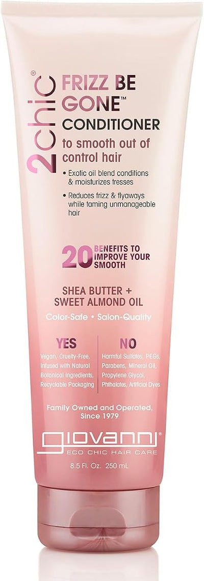 Giovanni 2Chic Frizz Be Gone Conditioner with Exotic Oils, 8.5 oz