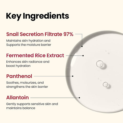 K-SECRET SEOUL 1988 Snail Mucin 97% Essence - Lightweight Facial Serum, 100ml - Image 4