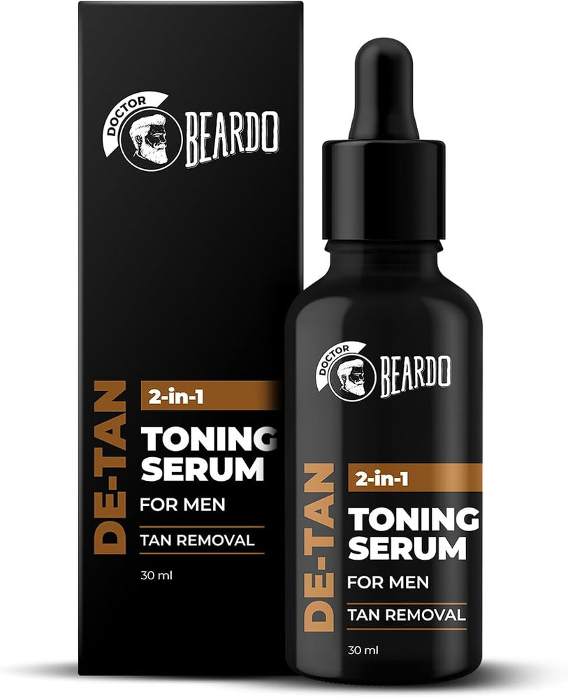 Beardo De-Tan 2-in-1 Toning Serum with Alpha Arbutin - 30ml