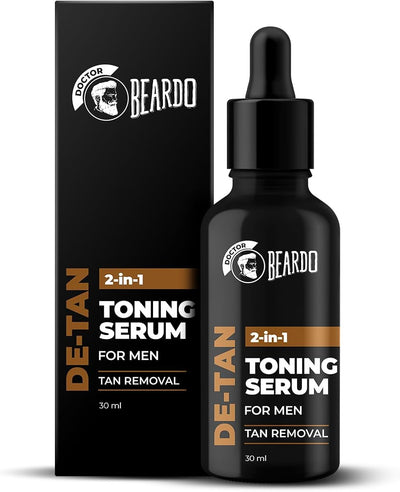 Beardo De-Tan 2-in-1 Toning Serum with Alpha Arbutin - 30ml