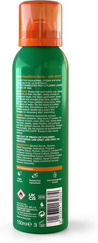 Calypso Insect Repellent Spray with Deet - 150ml - Image 3