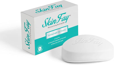 SKINFAY Face Moisturiser with Oat Proteins & Aloe Vera - Soap-Free, 75gm
