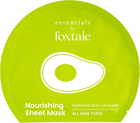Foxtale Essentials Nourishing Sheet Mask - Vitamin & Natural Extract Infused - Single Sheet