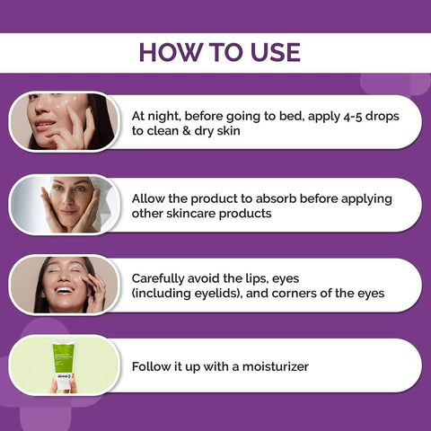 The Derma Co Face Serum - 0.3% Retinol, 30ml - Image 6