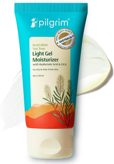 Pilgrim Tea Tree Light Gel Moisturizer with Hyaluronic Acid & CICA - 80g