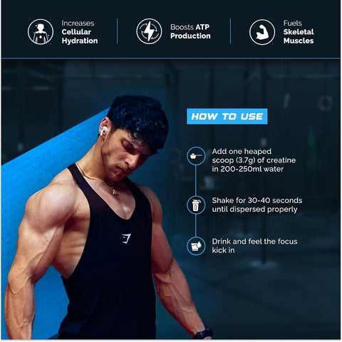 Wellcore Creatine Monohydrate - Micronised Powder, Tropical Tango, 122g - Image 4