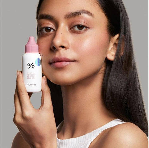 Dr. Ceuracle AC Cure Solution Pink Gel Cleanser with Salicylic Acid - 50ml - Image 4