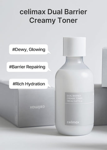 CELIMAX Dual Barrier Creamy Toner with Ceramides - 150ml - Image 2