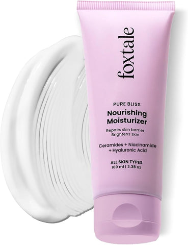Foxtale Pure Bliss Nourishing Moisturizer with Niacinamide - 100ml
