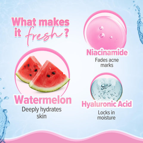 AQUALOGICA Radiance+ Oil-Free Face Moisturiser with Niacinamide & Watermelon - 100g - Image 4