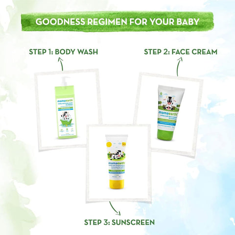 Mamaearth Milky Soft Mineral Based Sunscreen SPF 30 PA+++ with Oats, Milk & Calendula - 80g - Image 6