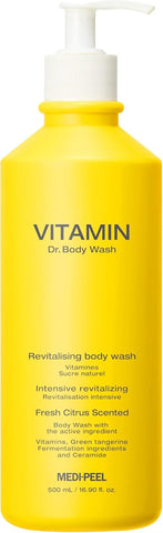 Medi-peel Vitamin RX Body Wash - Citrus Scent Gel for All Skin Types, 500ml