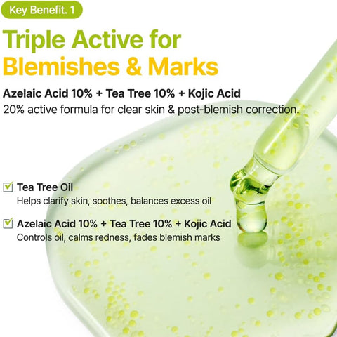 Purito Seoul Azelaic Acid 10% + Kojic + Tea Tree Serum - 30ml - Image 5