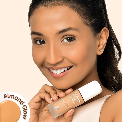 Mamaearth Glow Serum Foundation with Vitamin C & Turmeric, 30ml - Image 3