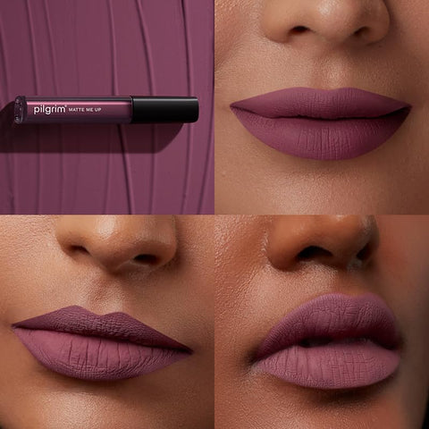Pilgrim Liquid Matte Lipstick - Mauve Desire