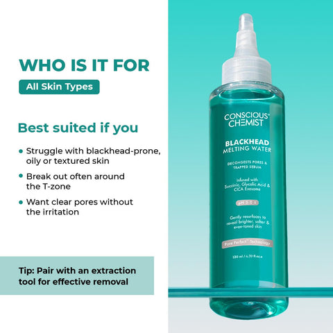 Conscious Chemist Blackhead melting water - 130 ml