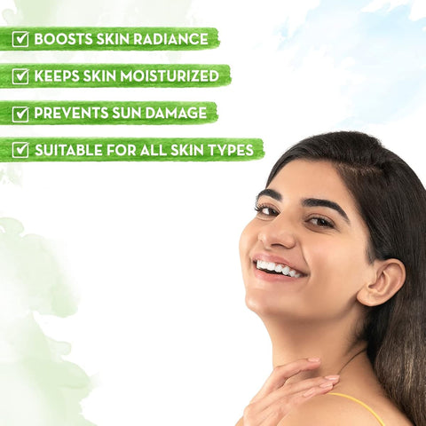 Mamaearth Skin Illuminate Face Cream with Vitamin C & Turmeric - 80g - Image 4