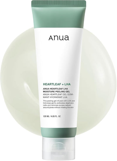 Anua Heartleaf LHA Moisture Peeling Gel - Gentle Exfoliation & Hydration, 120ml