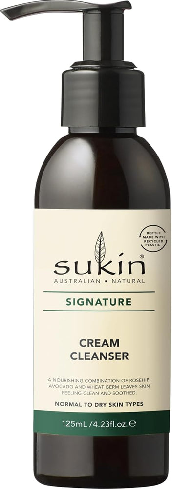 Sukin Cream Cleanser with Natural Oils - 125 ml