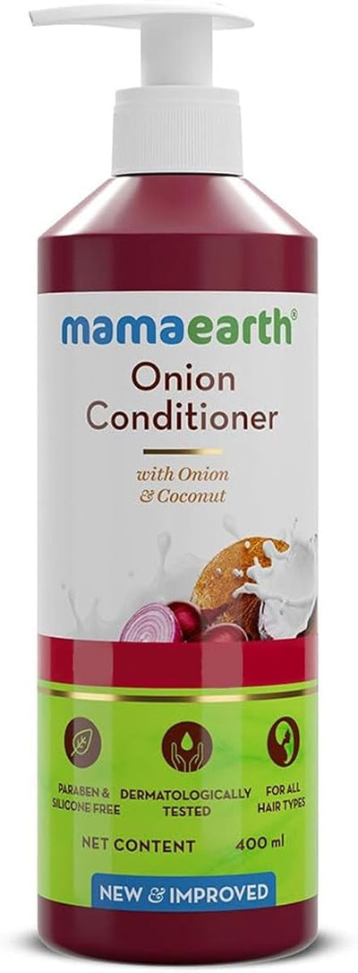 Mamaearth Onion Conditioner for Hair Growth with Coconut Oil - 400ml