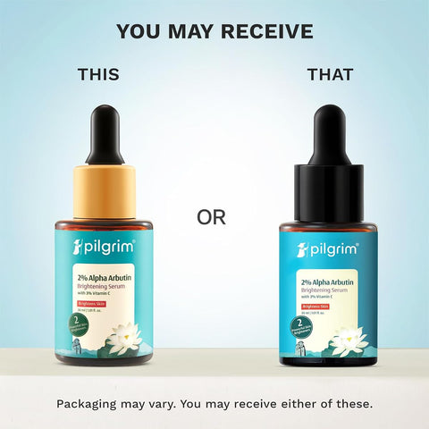 Pilgrim Korean Brightening Face Serum with Alpha Arbutin & Vitamin C - 30ml - Image 2