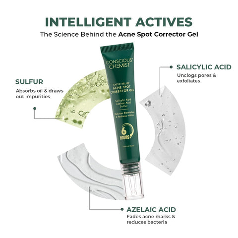 Conscious Chemist Acne Spot Corrector Gel - 15 gm