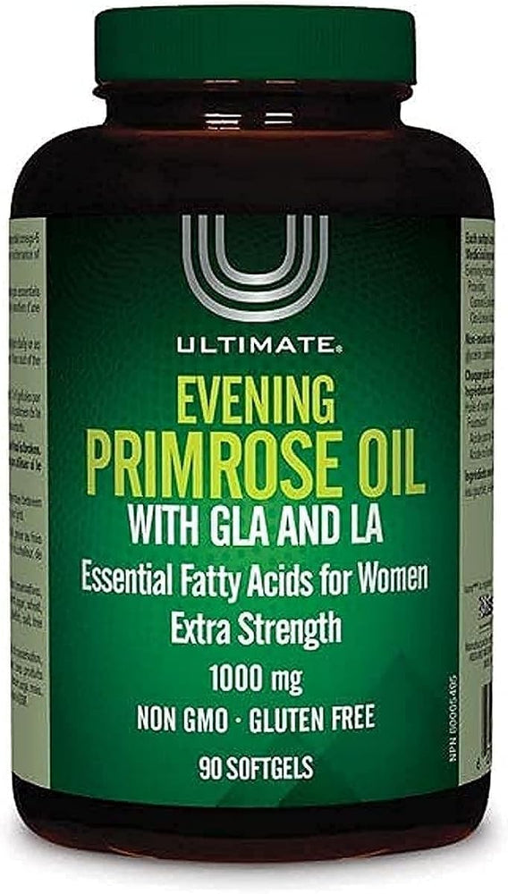 Ultimate Evening Primrose Oil 1000mg, 90 Softgels - Hormonal Balance