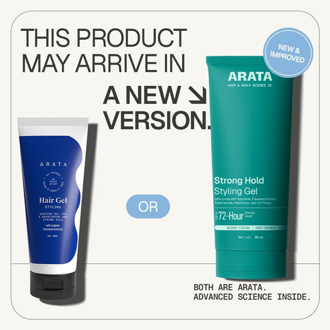 Arata All-Natural Hair Gel with Organic Flaxseed & Olive Extracts - 50 ml - Image 2