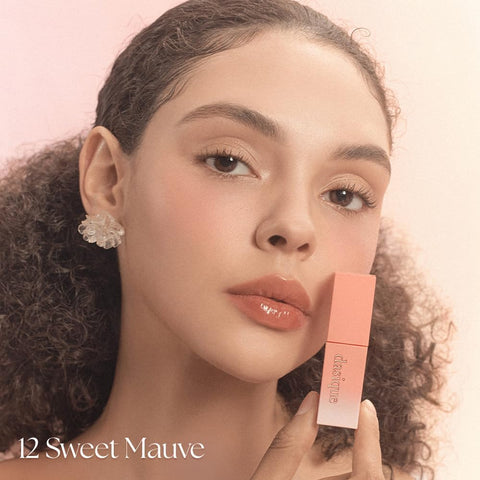 Dasique Juicy Dewy Tint #09 Peach Pudding - Creamy Pink Coral Lip Tint, 5g - Image 5