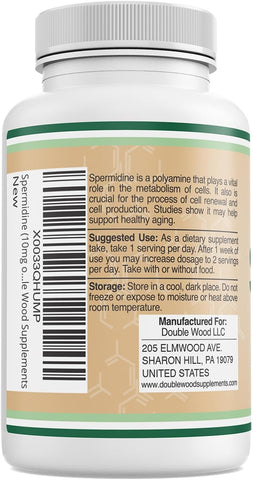 Doublewood Nad+ Supplement 500Mg 60 Capsules