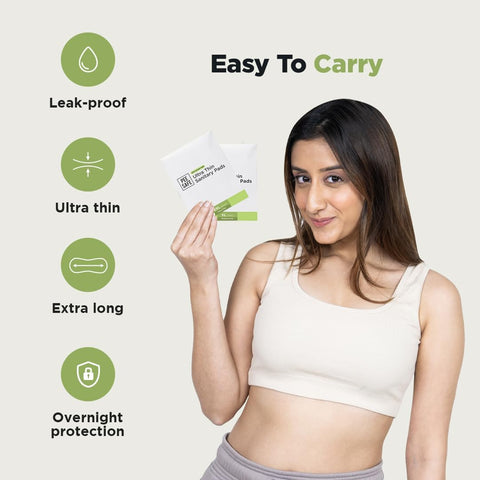 Pee Safe Ultra Thin Sanitary Pads XXL - Cottony Soft, Gel Lock - 2 Pack - Image 5
