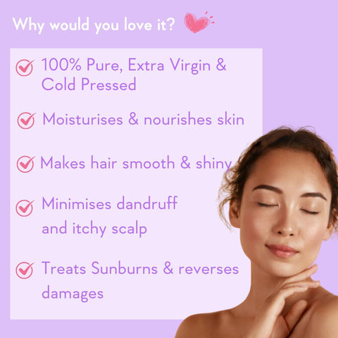 WishCare Jojoba Oil - 100% Pure Cold-Pressed, Unrefined, 100ml - Image 3