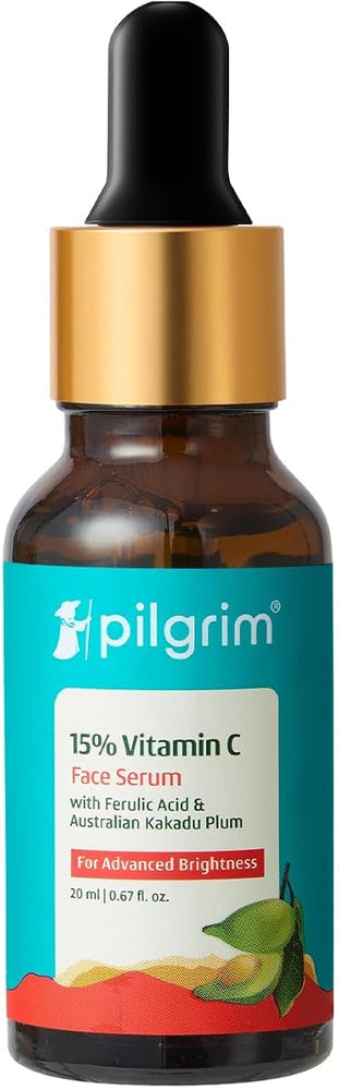 Pilgrim Vitamin C Face Serum - 15% Concentration, 20ml