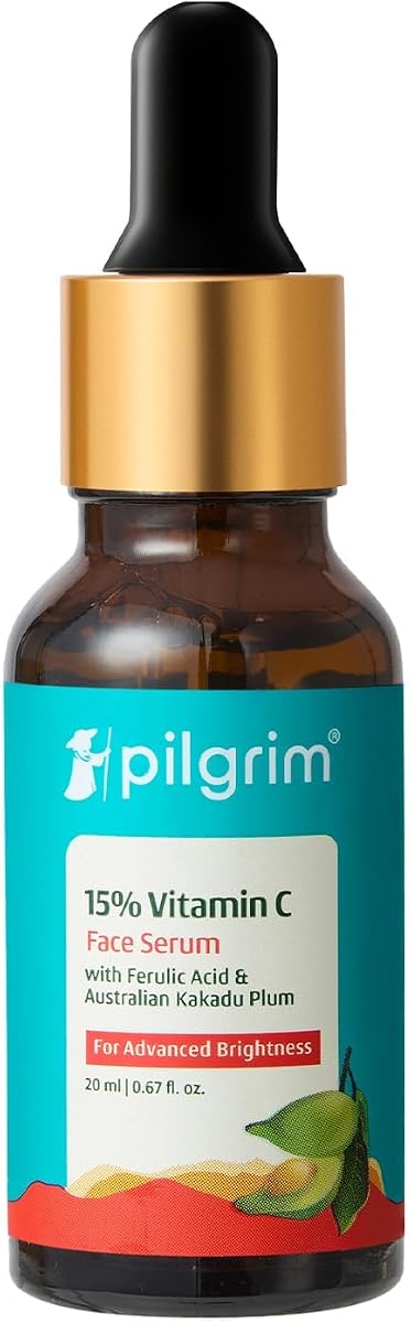 Pilgrim Vitamin C Face Serum - 15% Concentration, 20ml