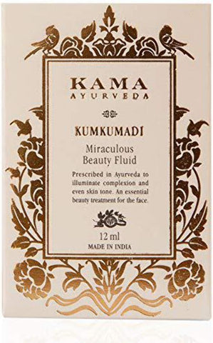 Kama Ayurveda Kumkumadi Miraculous Beauty Fluid - Ayurvedic Night Serum, 12ml - Image 2