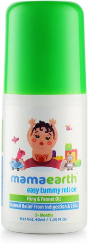 Mamaearth Easy Tummy Roll On for Colic & Gas Relief with Hing & Fennel Oil - 40ml - Image 2