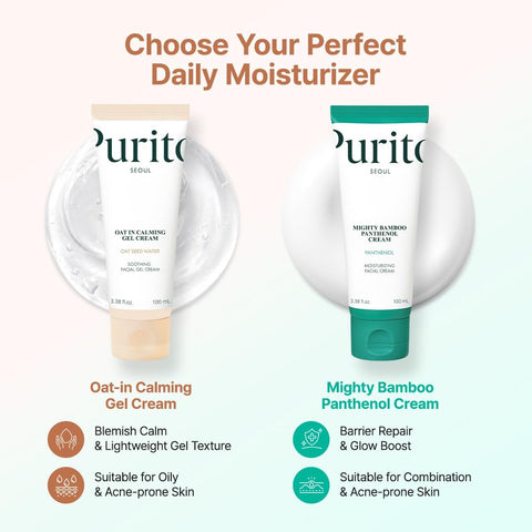 Purito Oat Calming Gel Cream - 77% Oat Seed Water, 100ml - Image 7
