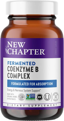 NEW CHAPTER Fermented Vitamin B Complex, 30 Count