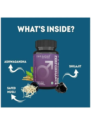 Aadar Performance Capsules - Boost Stamina - 60 Capsules - Image 2