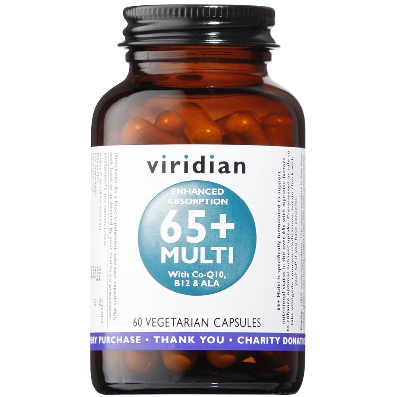 Viridian 65+ Multi Veg Caps 60