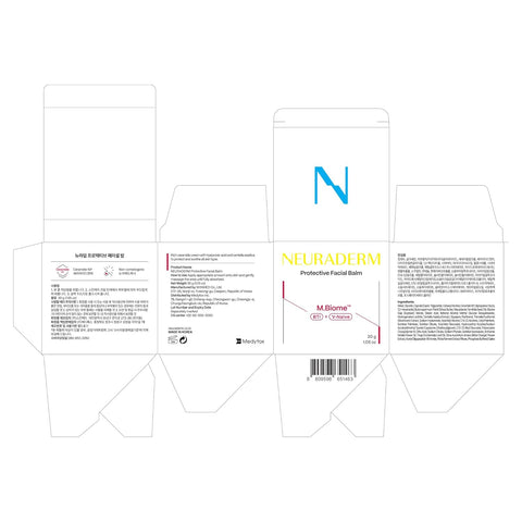 NEURADERM Protective Face Balm 30 g 1.05 oz