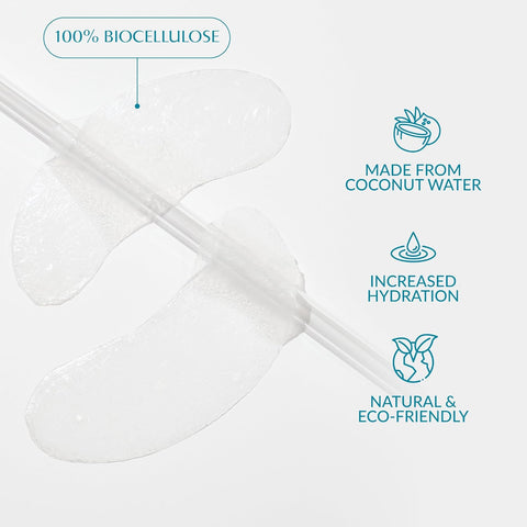 Talika Bio Enzymes Eye Patch - Instant Ultra-Moisturising Eye Patches - Eye Mask For Dark Circles & Tired Eyes - Single Pair