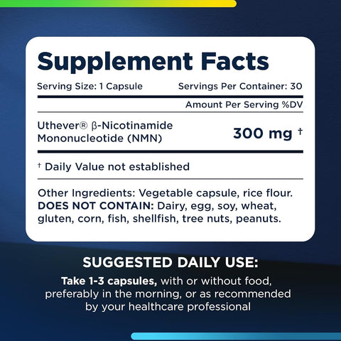 ProHealth Beauty Supplement - NMN Pro 300 - 30 Capsules - Image 8