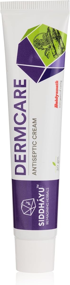 Siddhayu Dermcare Antiseptic Cream for Wounds & Burns - 30g