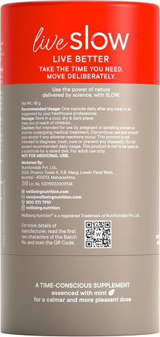Wellbeing Nutrition Bioactive B-Complex with Choline, Methylated Vitamins - 60 Capsules - Image 2